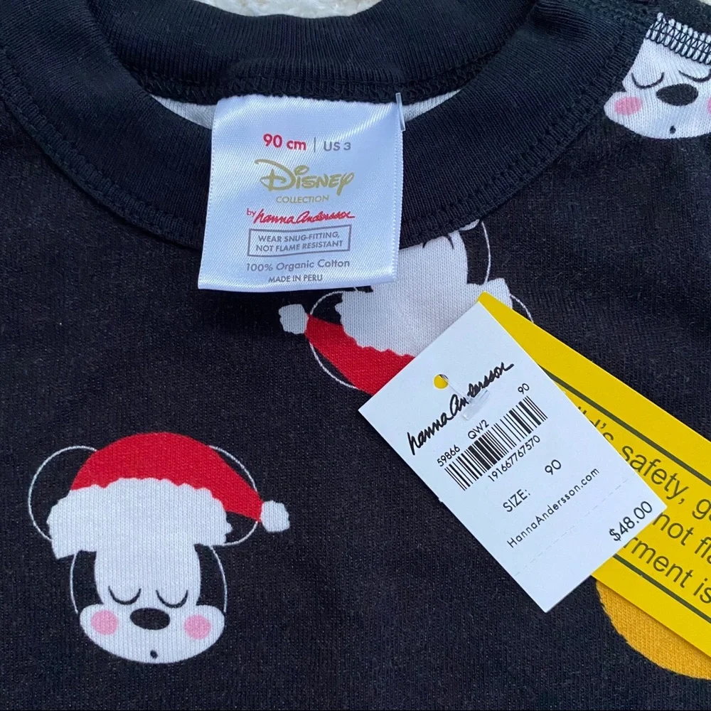 NWT Hanna Andersson Sleeping Mickey Long johns